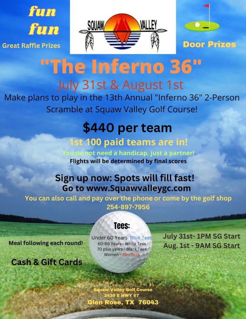 The Inferno 36 event.